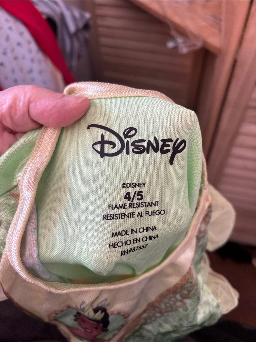 Disney Light Green Children's Dress 4/5